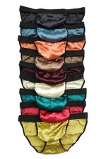 6 Pieces 100 Pure Silk Men's Underwear Bikini String Briefs Size M to 4XL