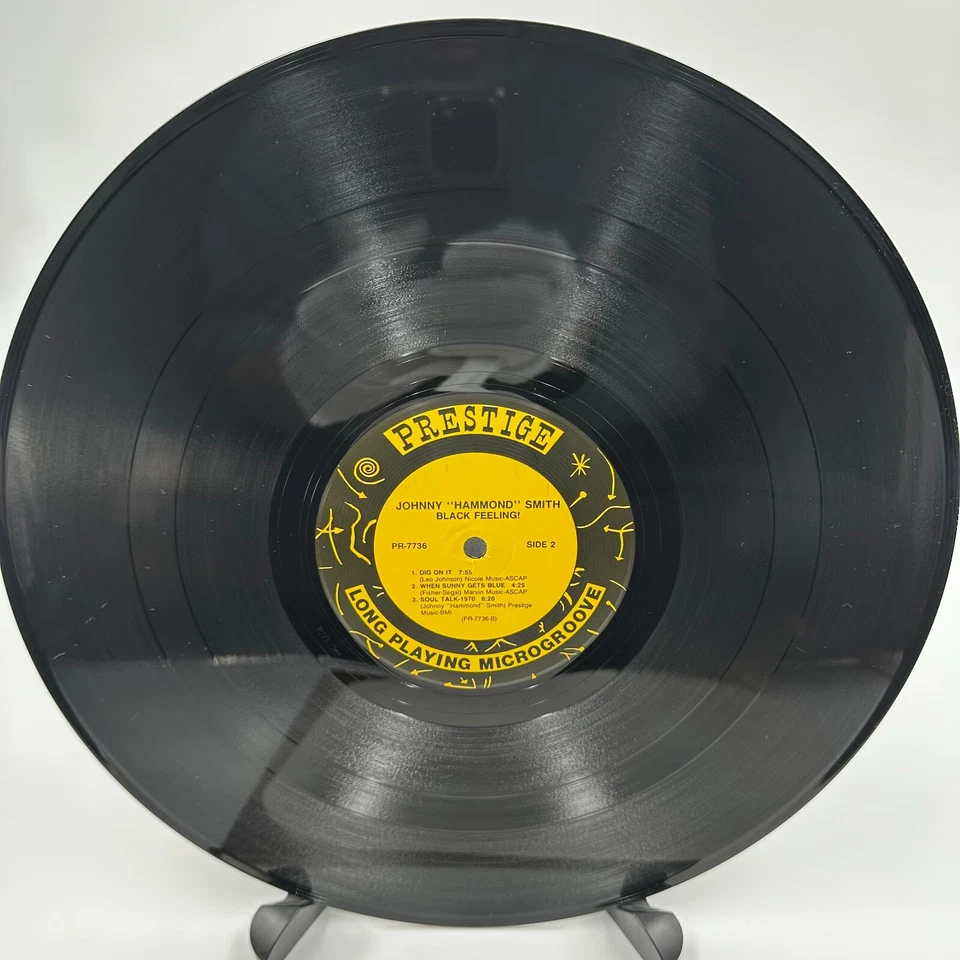 [Great Condition] Johnny "Hammond" Smith / Black Feeling! 1992 US LP NM/NM - Image 4 of 4