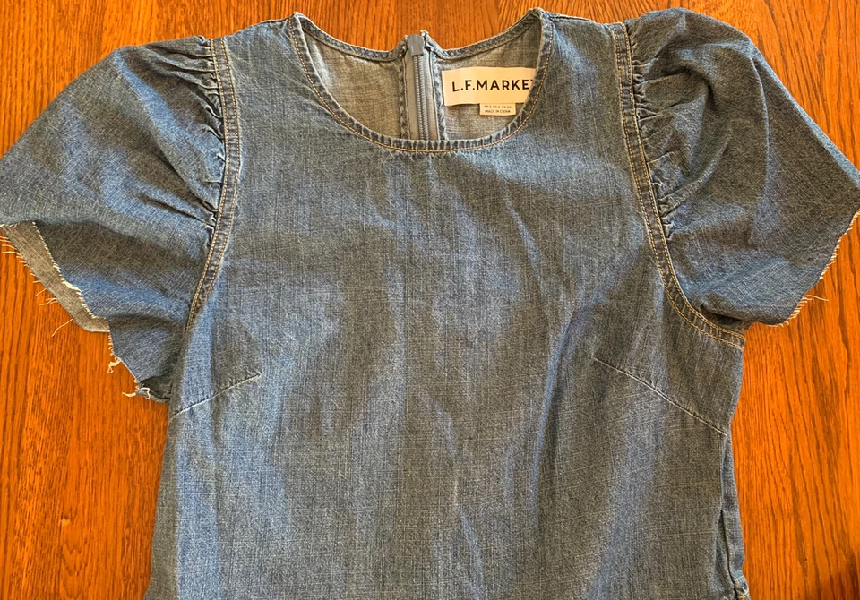 LF markey denim dress  Foto 2 de 4