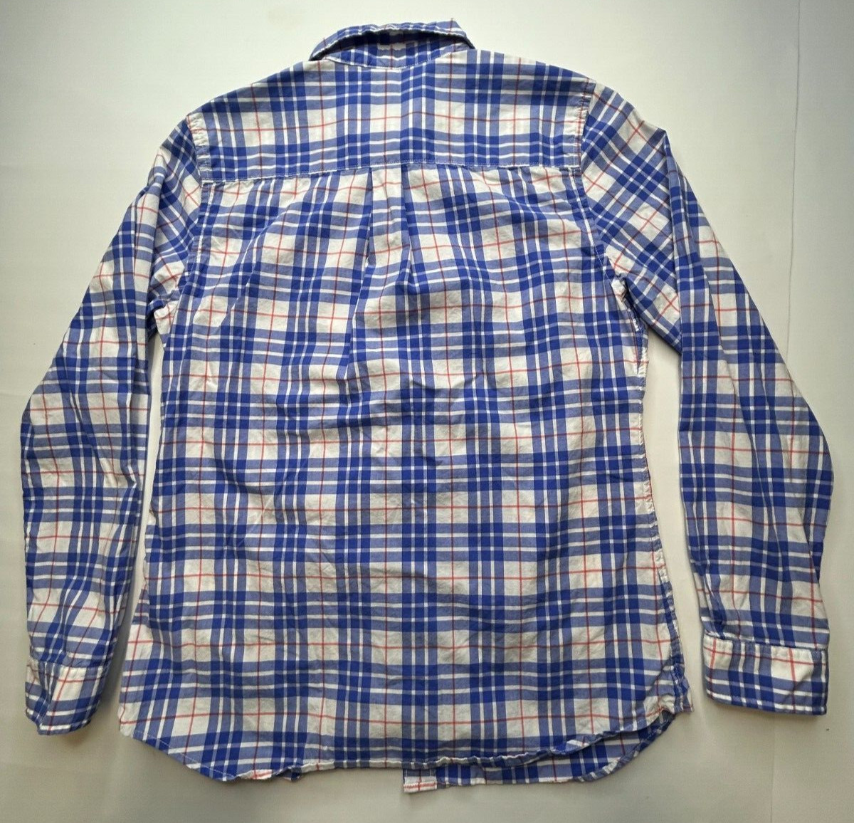 LL BEAN Shirt Small Button Down Collared Top Plai… - image 13