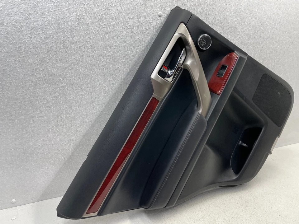 10 11 12 13 Panel de cubierta de puerta interior trasera izquierda Lexus GX460 negro 1567 OEM Foto 4 de 4