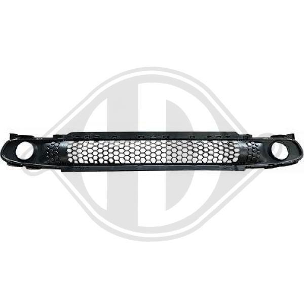 Diederichs LüFtungsgitter StoßFäNger Vorne FüR Smart Forfour SchräGheck 453-image