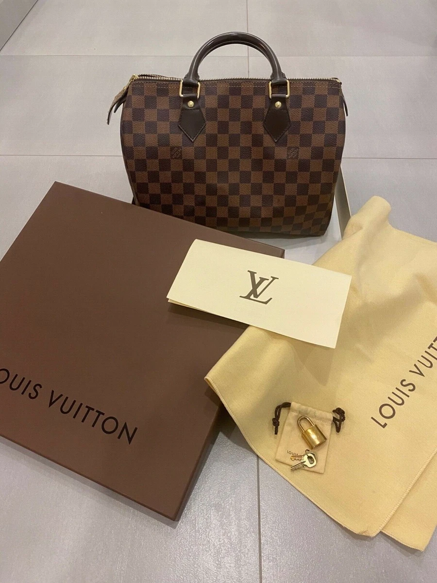 VERKAUFT Louis Vuitton N41364 Tasche Speedy 30 Damier Ebene Canvas Handtasche NEU mit Rechnung von Juni 2022 #21 VERKAUFT Louis Vuitton N41364 Tasche Speedy 30 Damier Ebene Canvas Handtasche NEU mit Rechnung von Juni 2022