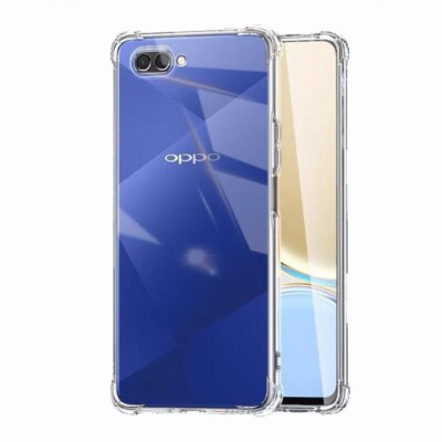 For OPPO A3s A12E AX5 Realme C1 Anti Impact Clear Gel case