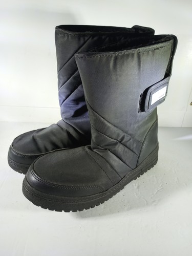 Rugged Exposure Black Snow Winter Calf Boot Insulated Women's Size 8 4096 - Picture 6 of 11