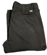 Dickies Womens's Black  Chargo Utility Pants Straight Leg Slim Fit Size 14