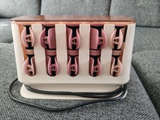 Remington H9100 Proluxe Heated Hair Rollers, 20-Pack, OptiHeat Rose Gold