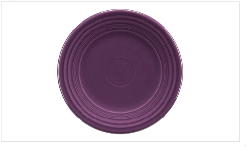 SALAD PLATE  mulberry purple HOMER LAUGHLIN FIESTA 7 1/4" new