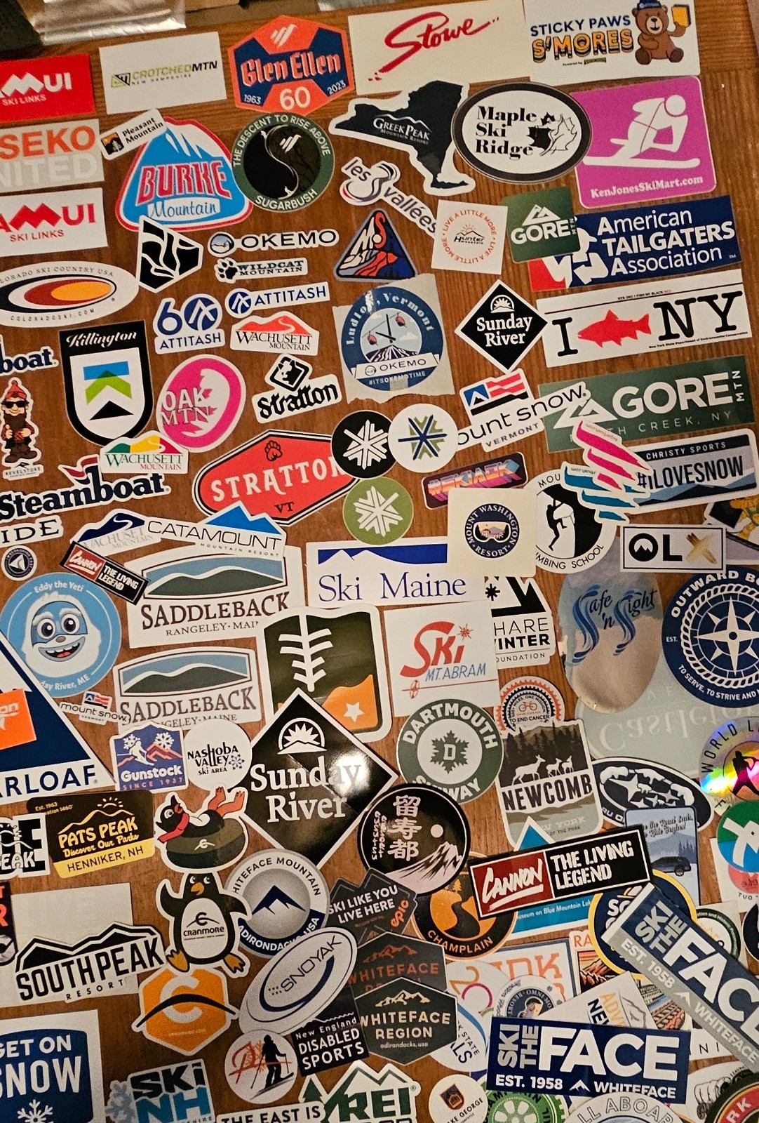 170+SKI AREAS,  SKIING & ADVENTURE  DECALS WITH HUGE BONUS!!!  SEE DESCRIPTION.