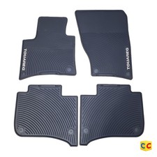2011-2018 Vw Touareg Tdi 7p Front Rear Left Right Rubber Mat Set 7p1061501 2011-2018 Vw Touareg Tdi 7p Front Rear Left Right Rubber Mat Set 7p1061501