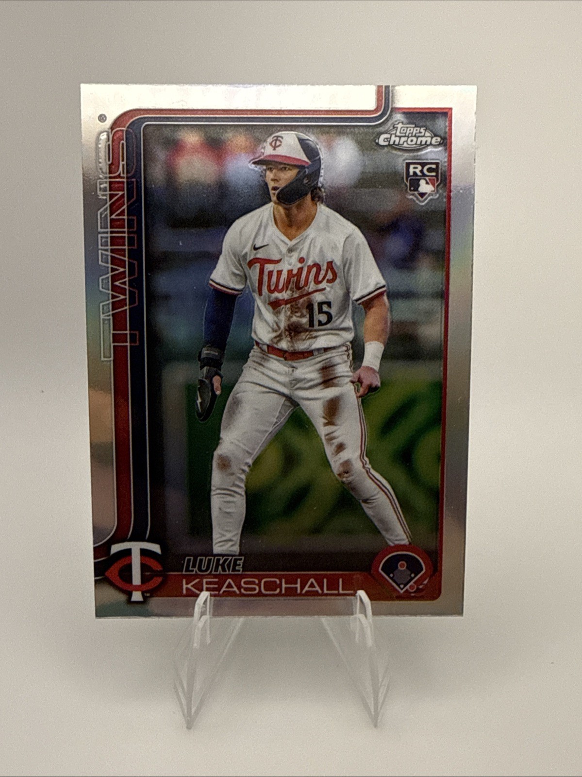 2025 Topps Chrome Update Series - Luke Keaschall #USC106 Refractor (RC)