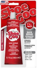Eclectic Shoe Goo Adhesive Glue, Shoe Repair, Clear, 110010, 3.7 fl. oz.