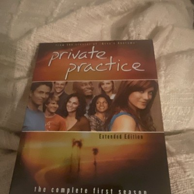 Private Practice Season 1 DVD Box Set TV Series Extended Edition