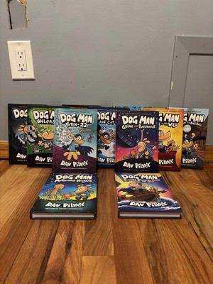 Dog Man Comic Book Collection (11 Books)