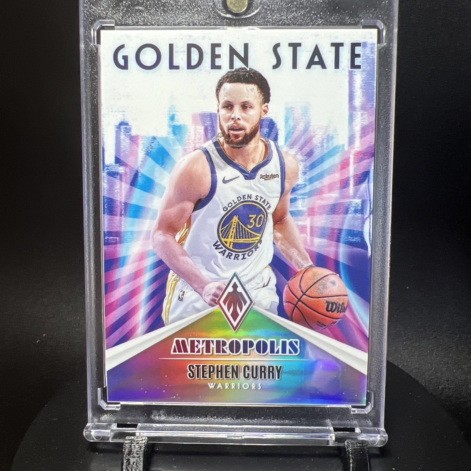 Stephen Curry 2023-24 Panini Phoenix Metropolis #10 Golden State Warriors