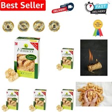 Odourless Fire Starters Pack of 50 - Ideal for BBQ, Fireplace & Campfire 1.86 per lighter