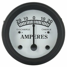Amp Gauge Ammeter A B G H D L M R Mt White Face Fits John Deere