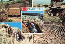 TURKEY PAMUKKALE TRAVERTINE TERRACES