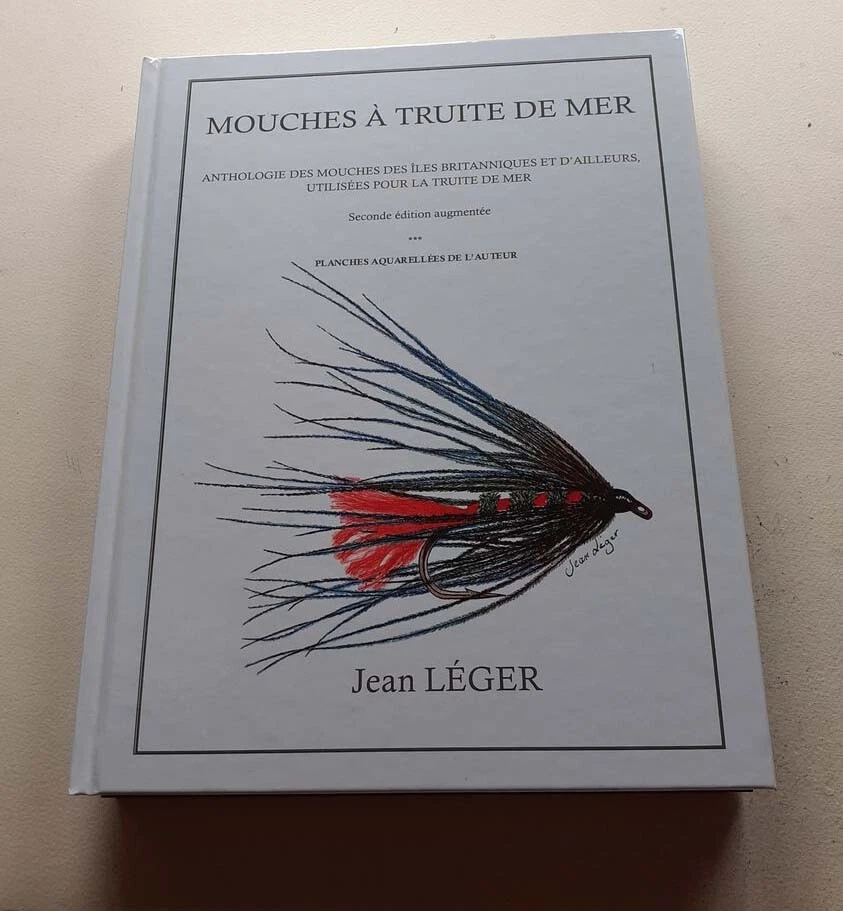 livre pêche Mouches à truite de mer. 190 pages avec planches aquarelle. - Photo 1/1