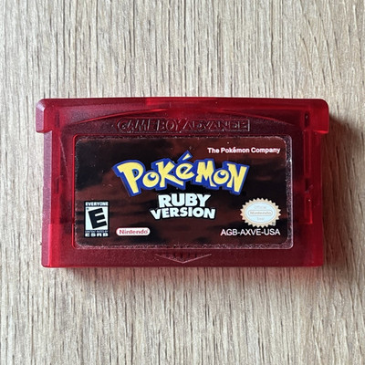 Nintendo Game Boy Advance Pokémon Ruby Version | NTSC-U/C | AGB-AXVE-USA