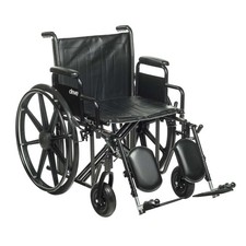 Drive DeVilbiss Healthcare drive Sentra EC HD Bariatric Wheelchair, 20-Inch Seat