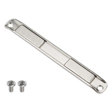 GRONGU Shower Door Magnet Replacement and Screws with Stainless Steel Gray