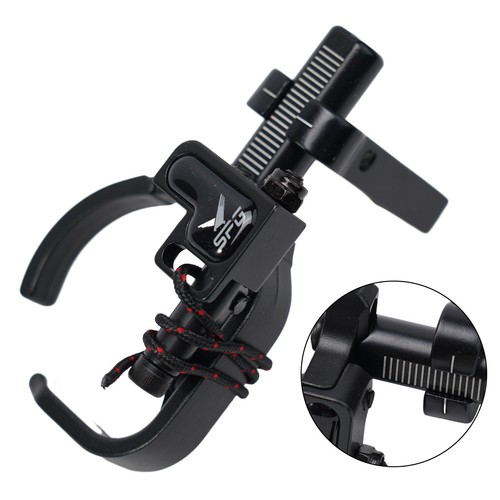 Arrow Rest Compound Bow Right Hand Aluminum Alloy Black Buckle Drop Away - Picture 4 of 24
