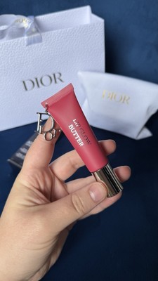 Nagelneue Dior Addict Lip Butter 105 Litschi unbenutzt mit Dior Papiertüte & Probe