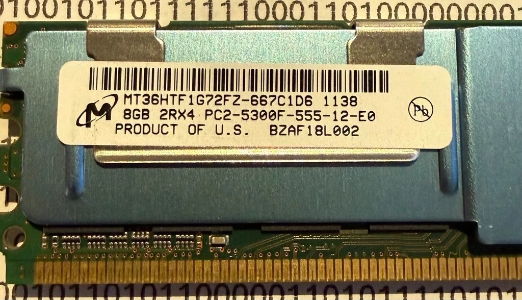 FB-DIMM PC2-5300 DDR2-667 8 GB Computer Memory (RAM) for sale | eBay