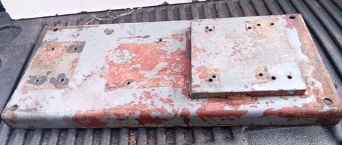 Vintage Water Gear Pump Electric Motor Metal Mounting Plate