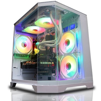 RTX 5060 Ti RGB gekühlter Gaming PC Desktop AMD Ryzen 7 5700X 32GB DDR4 1TB M.2 W11