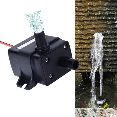 Zuverlässige Wasserpumpe für Terrarium Brunnen und Teich fördert natürlichen