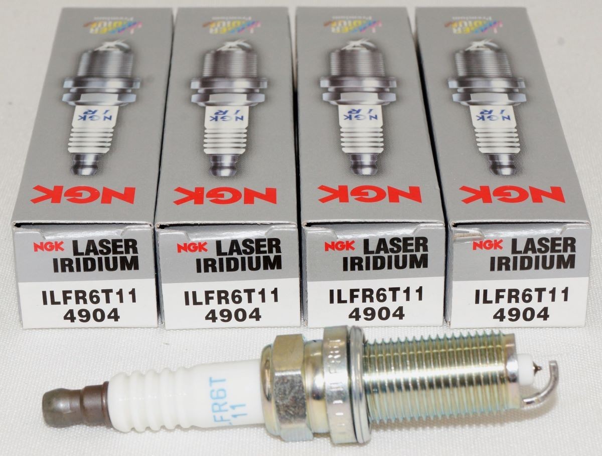 4 Pack Genuine NGK 4904 Laser Iridium Spark Plugs ILFR6T11 for Toyota Tacoma