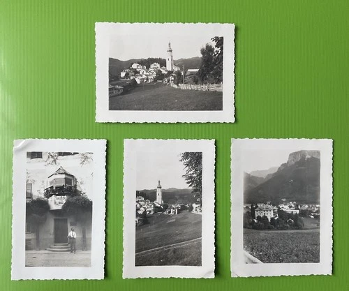 1448/bundle 4 colour photos 1960s people, family life, nature, buildings 