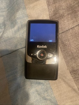 Kodak Zi6 Pocket Video Camcorder Camera HD Black - Tested Working