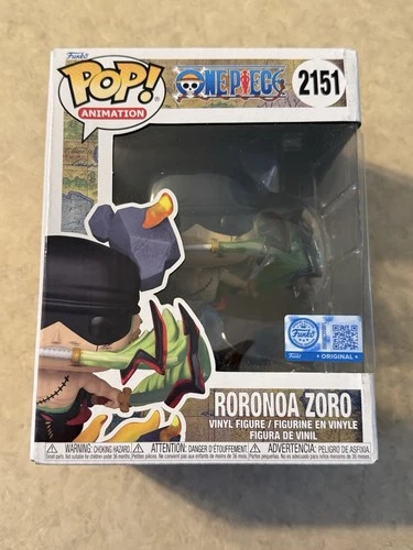 FUNKO POP One Piece RORONOA ZORO (KING OF HELL) Vinyl AMAZON EXCLUSIVE 2151