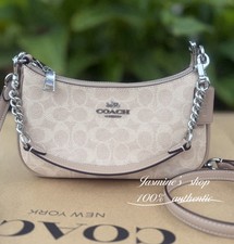 NWT Coach Teri Shoulder Bag In Signature Canvas cv933