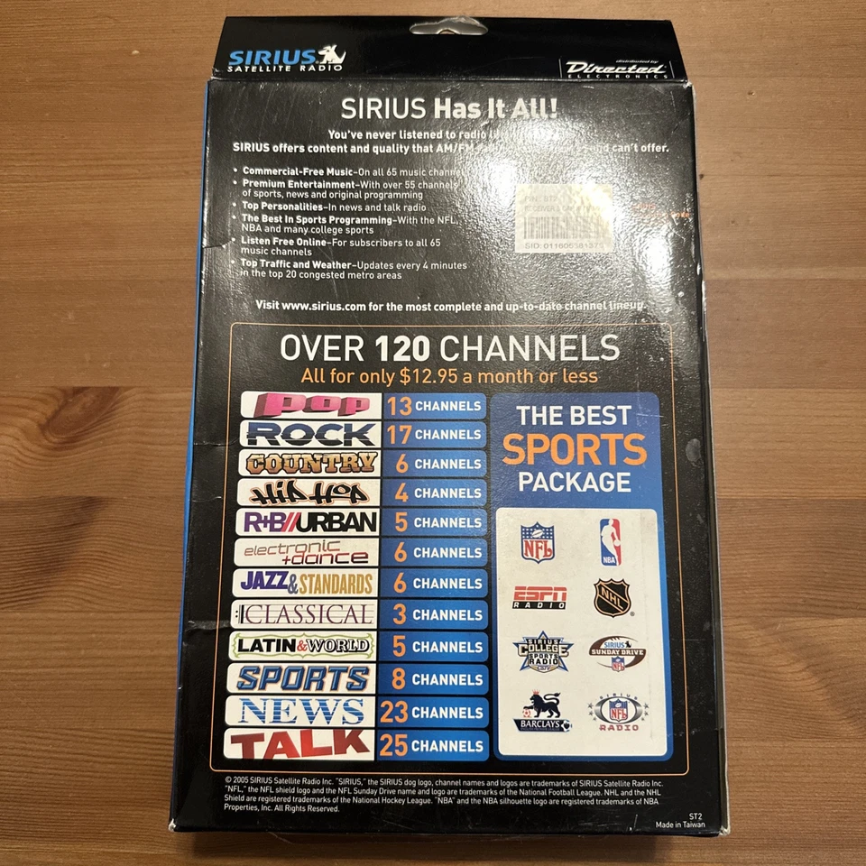 Sirius Starmate Replay Receiver & Car Kit ST2 XM Satellite Radio with Remote NIB - Image 4 of 4