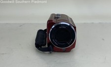 Sony Handycam DCR-SR68 Handheld Camcorder - Red - Tested