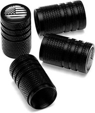 Heavy Duty Leak-proof Aluminum Alloy Tire Valve Stem Caps 4 Pcs Airtight Valve