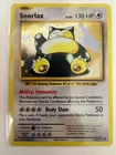 2016 Pokemon Snorlax XY179 Cosmos Holo Black Star Promo GX Box NM