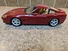 Ferrari 550 Maranello 1998 Hot Wheels 1:18 Millennium Series Bordeaux Met Red