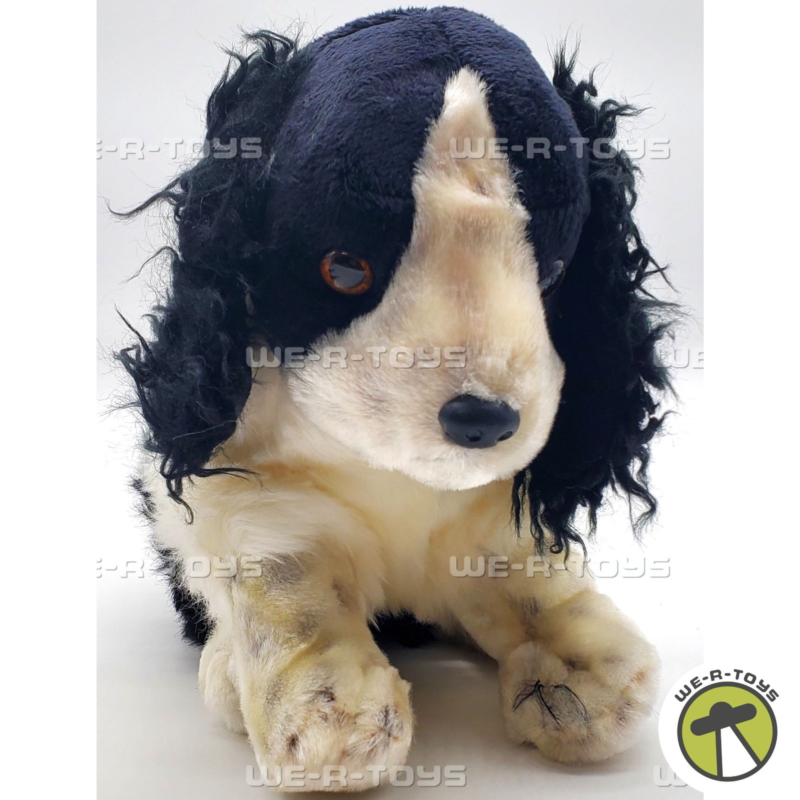 Ty Beanie Buddies Frolic the Dog Black and White Plush 2003