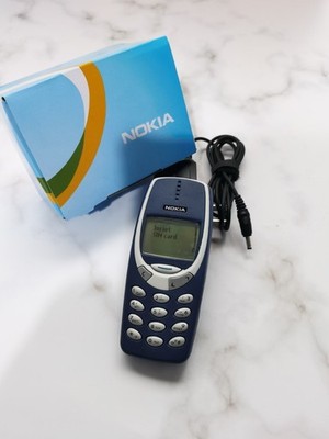 Nokia 3310 (Unlocked) 2G 16 MB Rare Cellphone with Battery -For