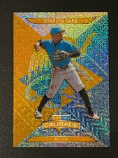 Starlyn Caba 2025 Panini Crusade Gold MOJO /10 Marlins