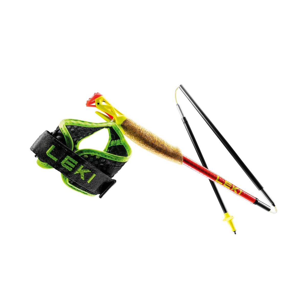 LEKI Ultratrail FX.One Superlite Red/Carbon/Yellow Trekking LEKI Ultratrail FX.One Superlite Red/Carbon/Yellow Trekking