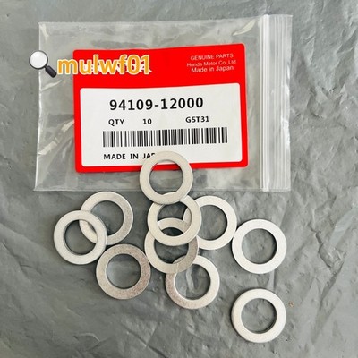 New 10PCS Aluminum Drain Plug Washer (12mm) For Honda / Acura 94109-12000 USA