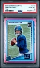2025 PANINI DONRUSS OPTIC PINK #273 JAXSON DART ROOKIE RC PSA 10