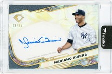 Autographed Mariano Rivera Yankees Baseball Slabbed Card Item#14585376 COA