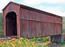 Branchline 672 HO Shoreham Covered Bridge Building Kit